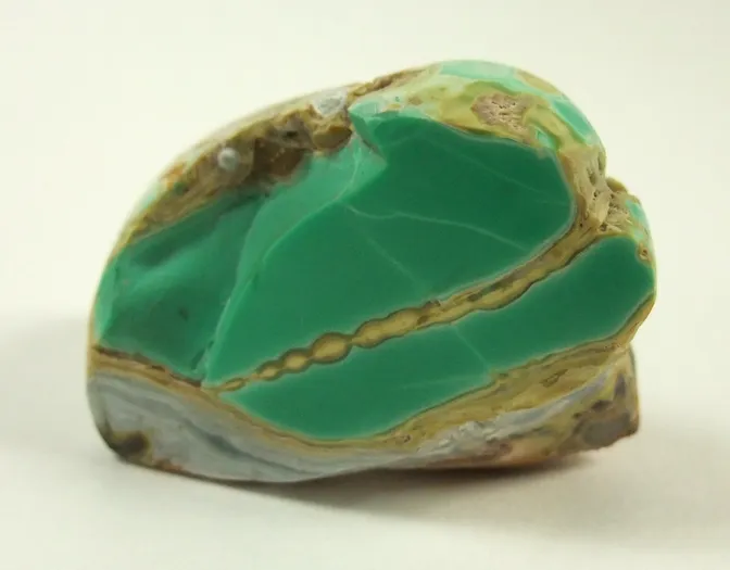 Variscite is believed to have emotional healing properties.